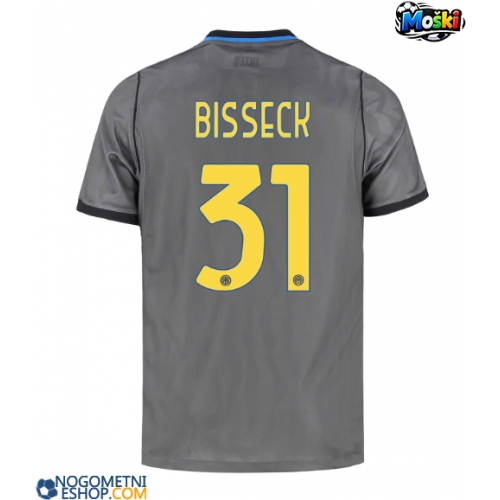 Moški Nogometni dresi Inter Milan Yann Bisseck #31 Tretji 2026-27 Kratek Rokav